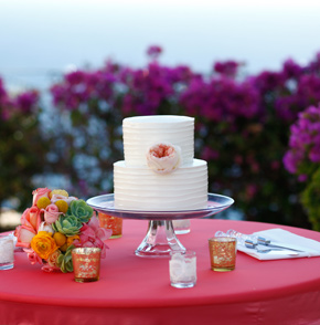 Los Cabos Destination Wedding in Cabo San Lucas, Mexico cake