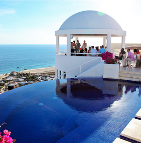 Cabo San Lucas destination wedding in a private villa rental Mexico