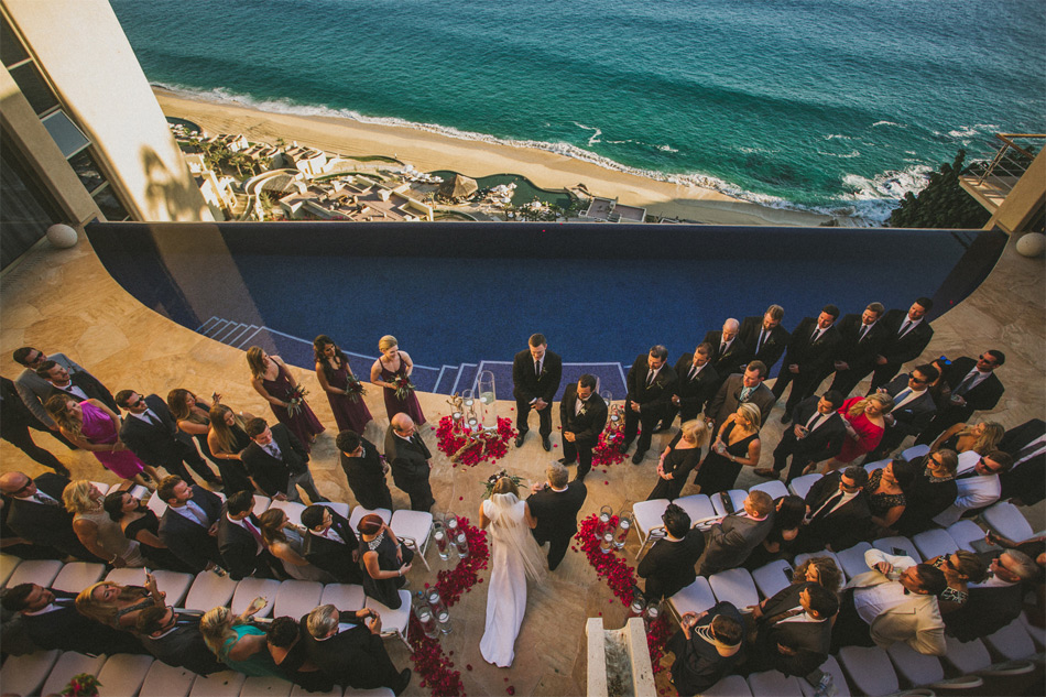 Los Cabos Mexico destination wedding at private vacation rental Villa Bellissima