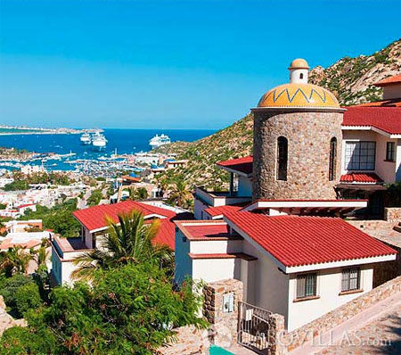 Villa Golden Dome, 6-bedroom vacation rental in Cabo San Lucas Mexico perfect for destination weddings