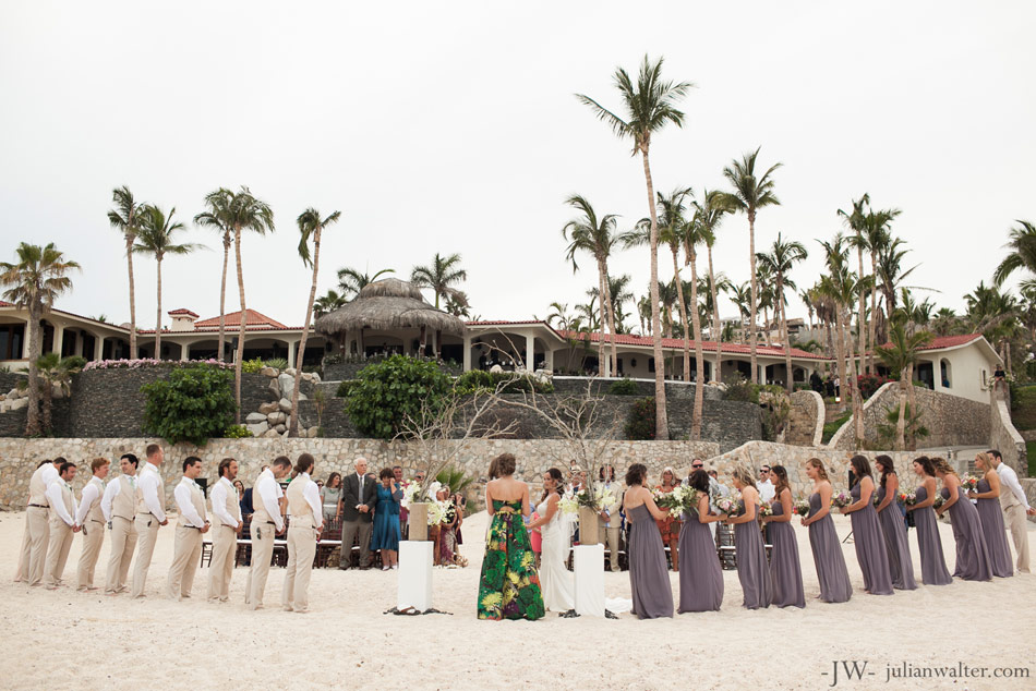 Luxury Destination Wedding in Los Cabos Mexico in a private villa rental