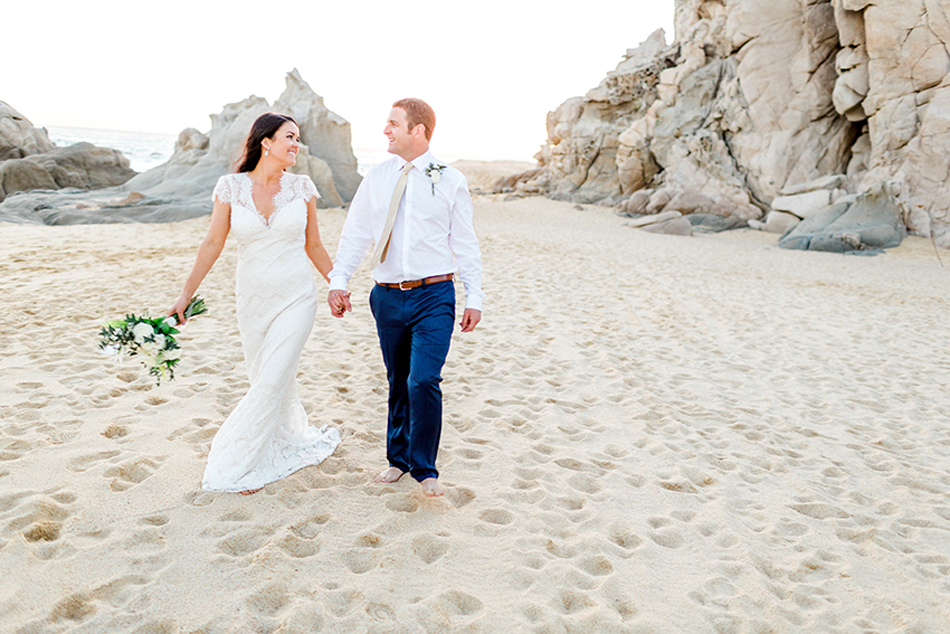 Luxury destination wedding at Villa Grande in Cabo San Lucas, Mexico