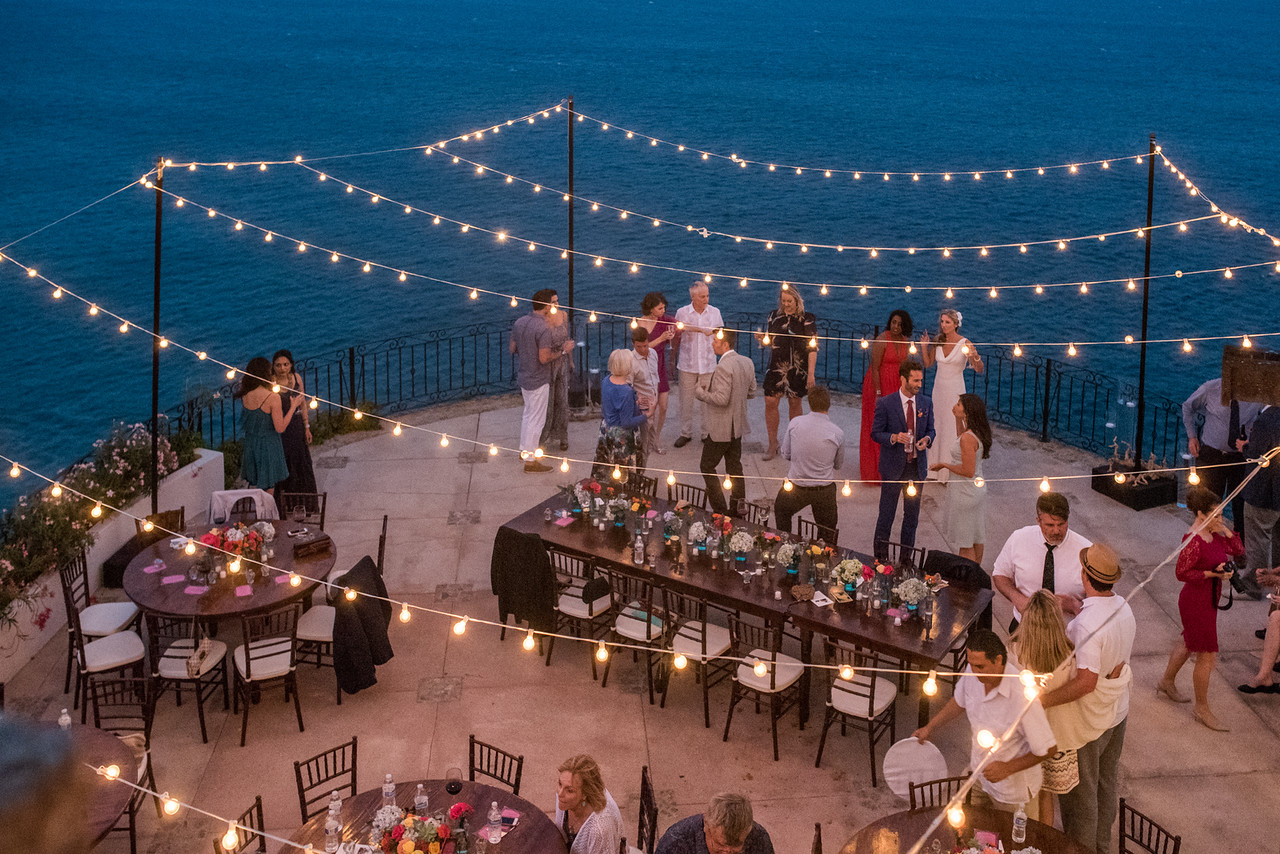 Luxury destination wedding in Cabo San Lucas at private vacation rental Villa Grande