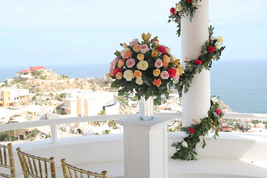 Luxury Destination Wedding in villa rental in Cabo San Lucas Mexico